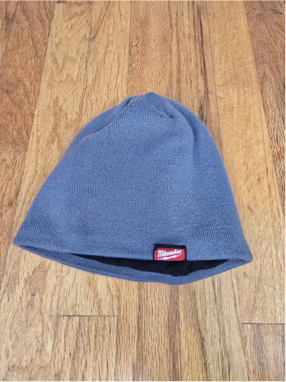 Men's Milwaukee Beanie Hat One Size Gray Black
